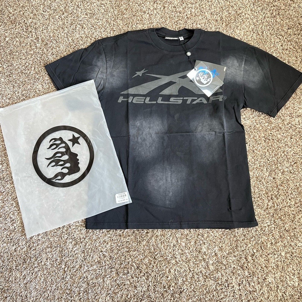 Hellstar Black Graphic Men's Shirt
